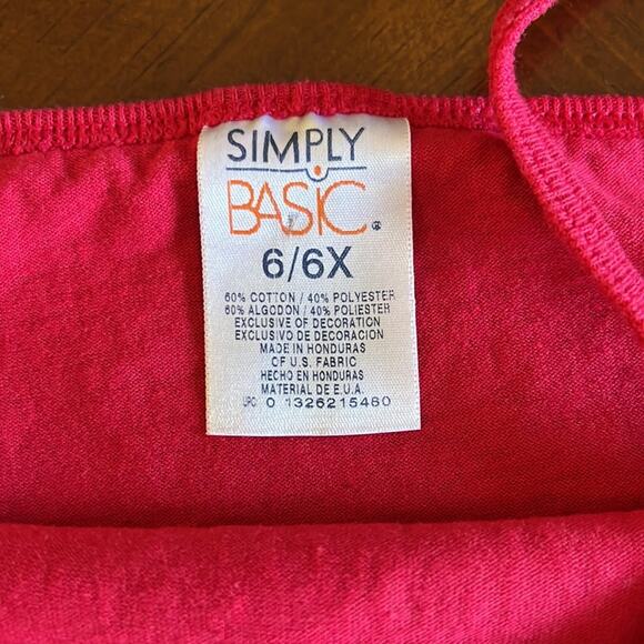 Set of 2 Girls Tank Tops Size 6 The Childrens Place Simply Basic Summer - Picture 11 of 12